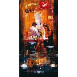 Foto van Madjid - bar scene ii kunstdruk 50x100cm