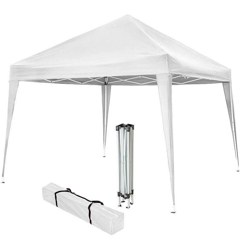 Foto van Tectake® -tuinpaviljoen linosa opvouwbaar 3x3m - wit