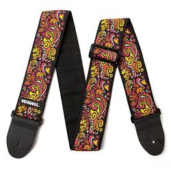 Foto van Dunlop jimi hendrix strap collection jh18 cosmic love drops gitaarband