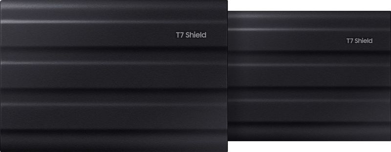 Foto van Samsung portable ssd t7 shield 1tb zwart - duo pack