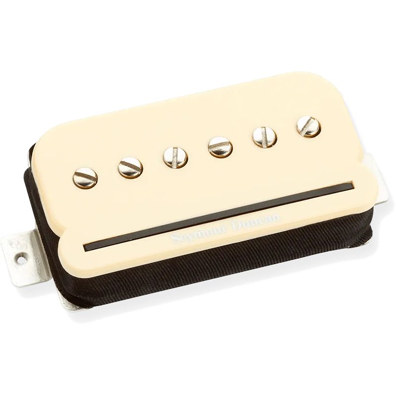 Foto van Seymour duncan shpr-1b p-rail humbucker bridge cream gitaarelement