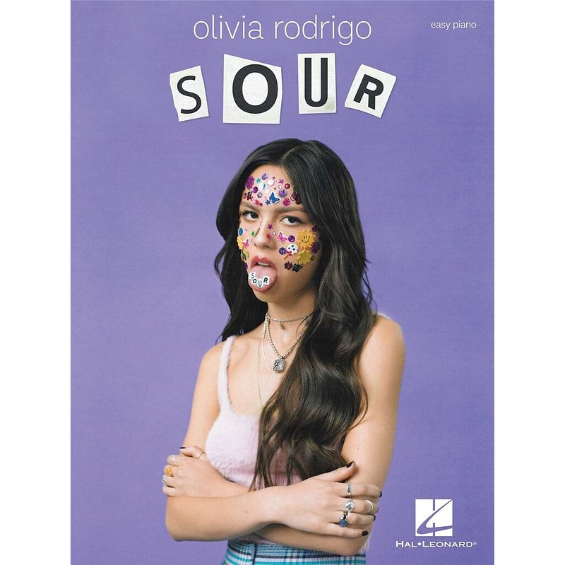 Foto van Hal leonard olivia rodrigo sour songboek voor piano