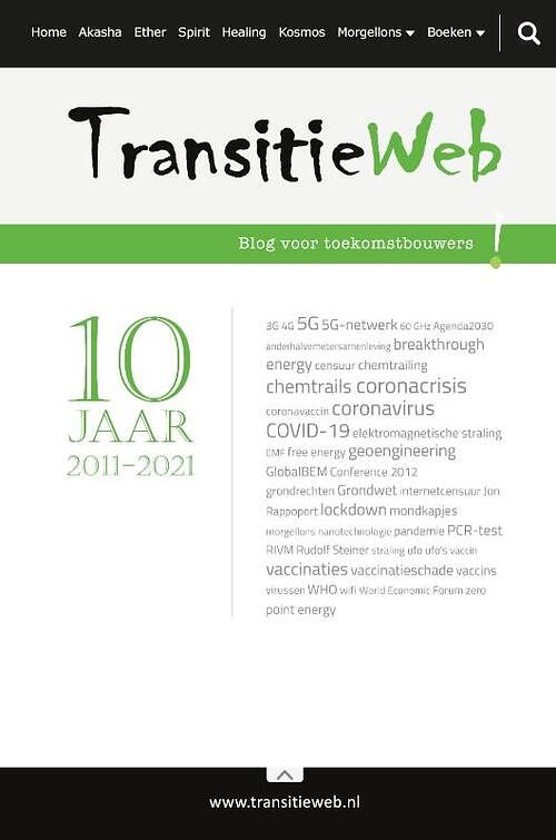 Foto van 10 jaar transitieweb - paperback (9789491728457)