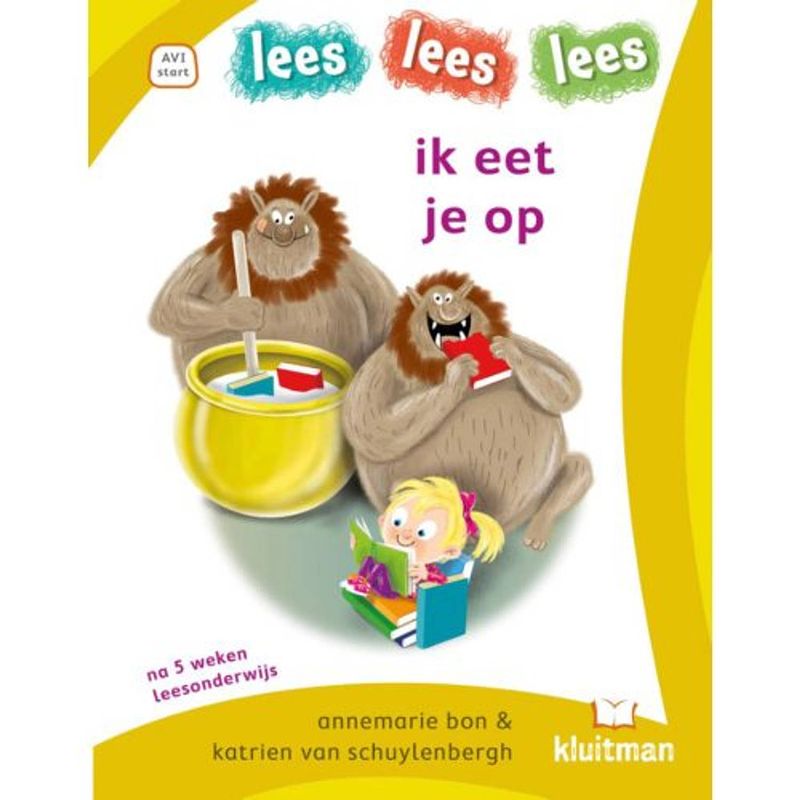 Foto van Ik eet je op - lees lees lees