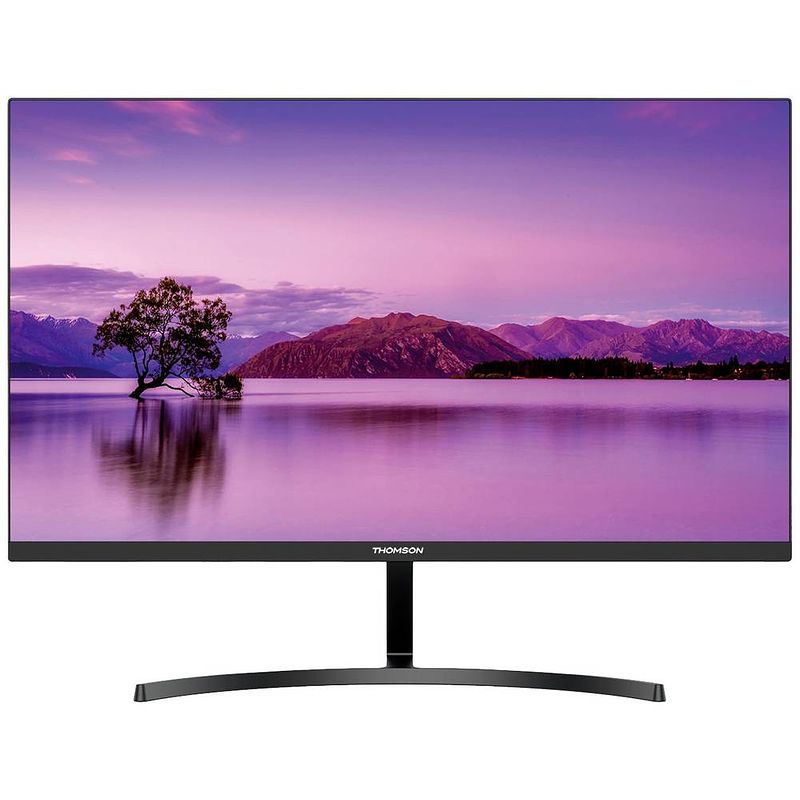 Foto van Thomson m24fc12401 led-monitor 60.5 cm (23.8 inch) energielabel f (a - g) 1920 x 1080 pixel full hd 14 ms hdmi, vga ips led