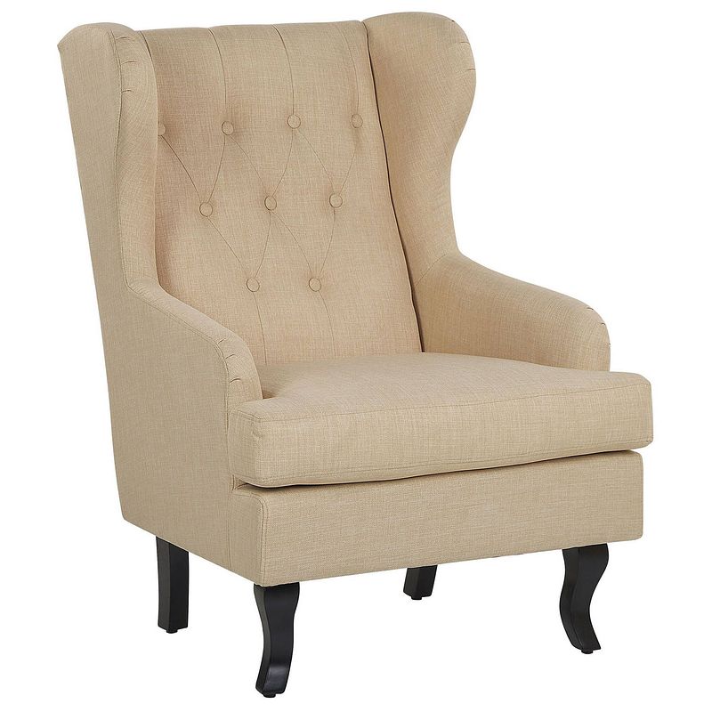 Foto van Beliani alta fauteuil polyester 77 x 71 cm