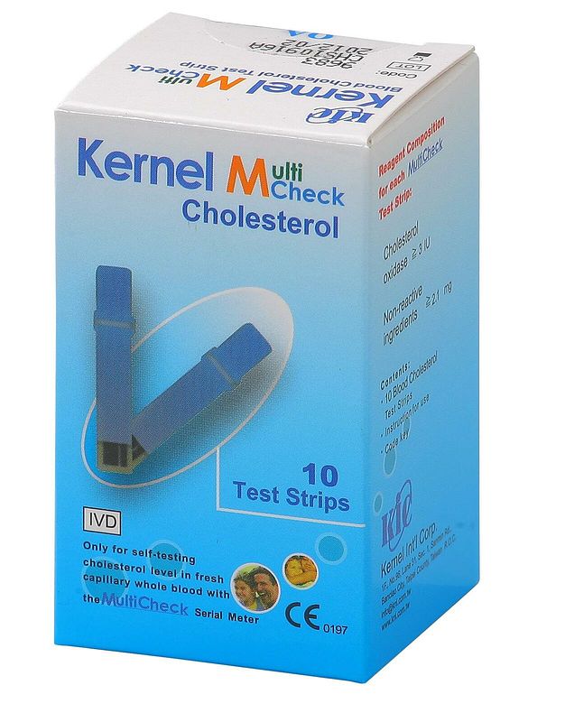 Foto van Testjezelf.nu multicheck cholesterolstrips 10st