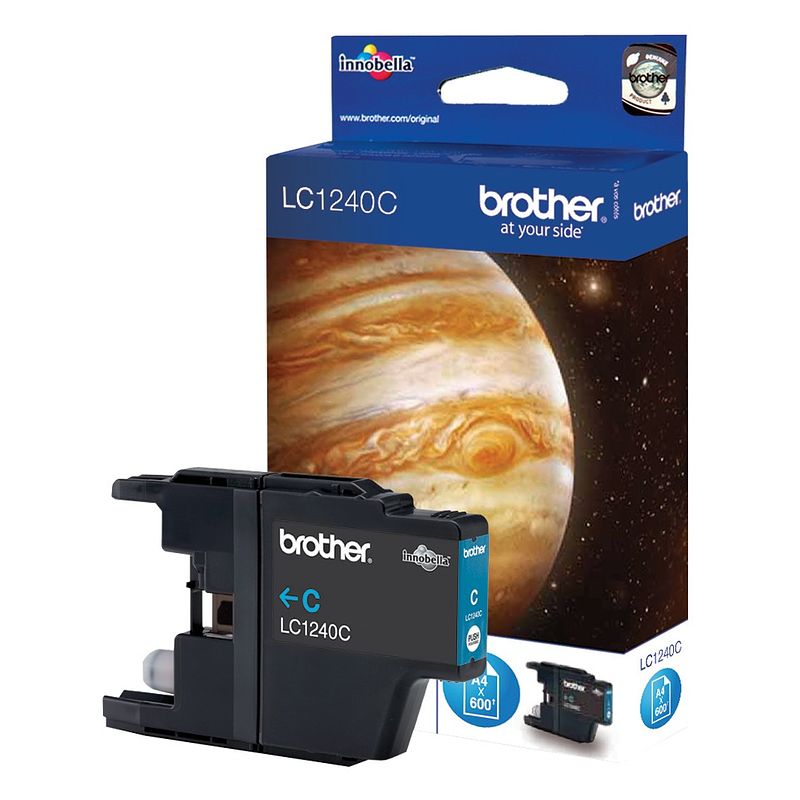 Foto van Brother lc-1240c inkt blauw