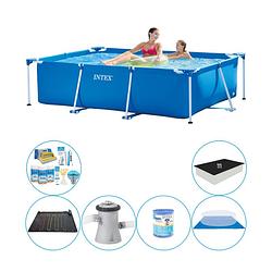 Foto van Intex frame pool rechthoekig 220x150x60 cm - slimme zwembad deal