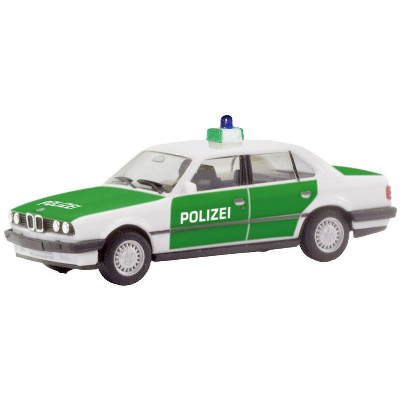 Foto van Herpa 097055 h0 mercedes benz 323i (e30) politie