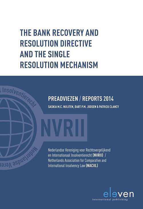 Foto van The bank recovery and resolution dir4ective and the single resolution mechanism - bart p.m. joosen - ebook (9789462746350)