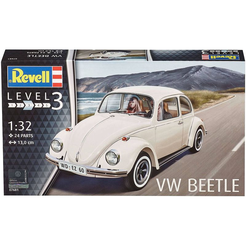 Foto van Volkswagen beetle revell - schaal 1 -32 - bouwpakket revell voertuigen