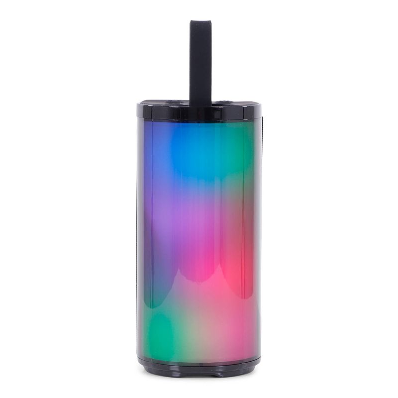 Foto van Brainz flow speaker - connect & play - led verlichting - zwart