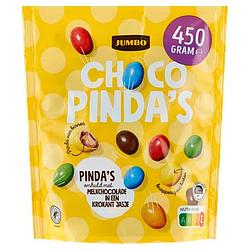 Foto van Jumbo choco pinda's 450g