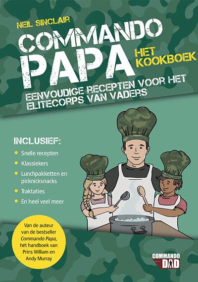 Foto van Commando papa-het kookboek - neil sinclair - hardcover (9789045220918)