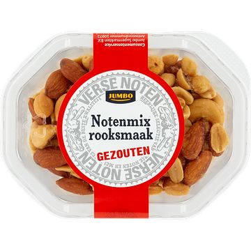 Foto van Jumbo notenmix rooksmaak gezouten 160g aanbieding bij jumbo | cup of zak a 110350 gram