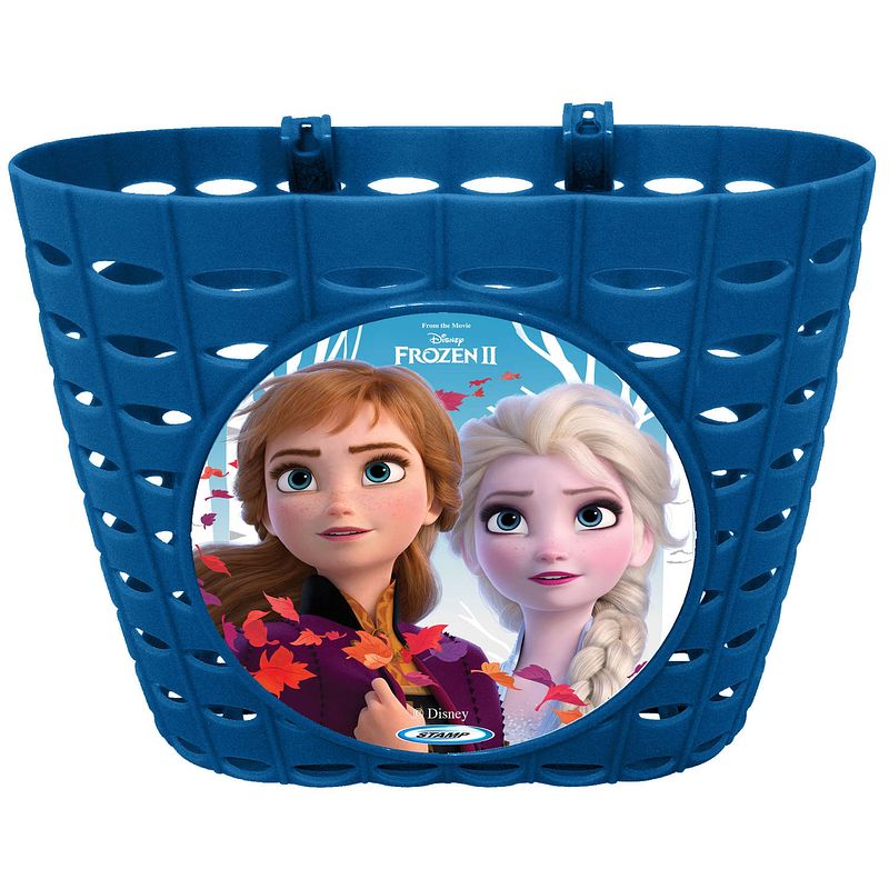 Foto van Disney fietsmand frozen 2 blauw 4 liter