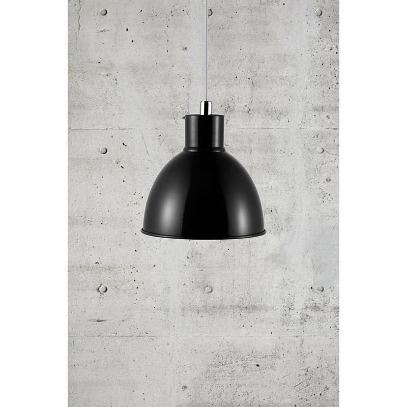 Foto van Nordlux pop 45833003 hanglamp led e27 60 w zwart