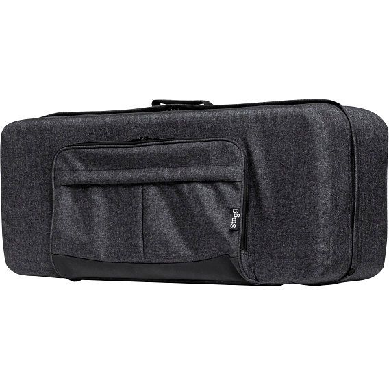 Foto van Stagg sc-ts-gy softcase voor tenorsaxofoon grijs