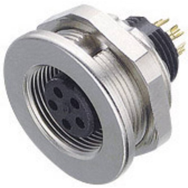 Foto van Binder 09-0412-00-04 ronde connector flensbus serie (ronde connectors): 712 totaal aantal polen: 4 1 stuk(s)