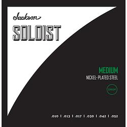 Foto van Jackson soloist strings drop medium .010-.052 snarenset voor elektrische gitaar