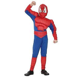 Foto van Spiderman kostuum voor jongens 110-122 (4-6 jaar) - carnavalskostuums