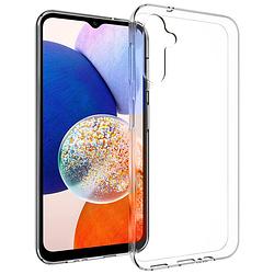 Foto van Accezz clear backcover samsung galaxy a14 (5g/4g) telefoonhoesje transparant