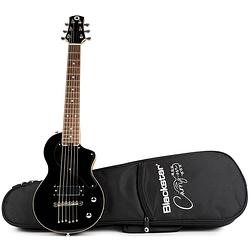 Foto van Blackstar carry-on-gtr-blk carry-on travel guitar jet black met gigbag