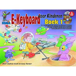 Foto van Koala e-keyboard voor kinderen boek 1 incl. cd en dvd