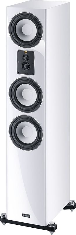 Foto van Magnat signature 707 per stuk vloerstaande speaker wit