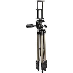 Foto van Hama tripod voor smartphones / tablets - aluminium - zwart