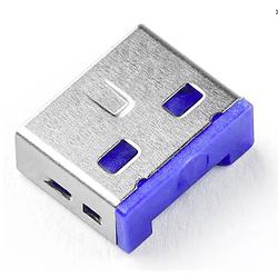 Foto van Smartkeeper ul03p1db usb-poortslot blauw