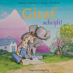 Foto van Giraf schrijft! - giraf