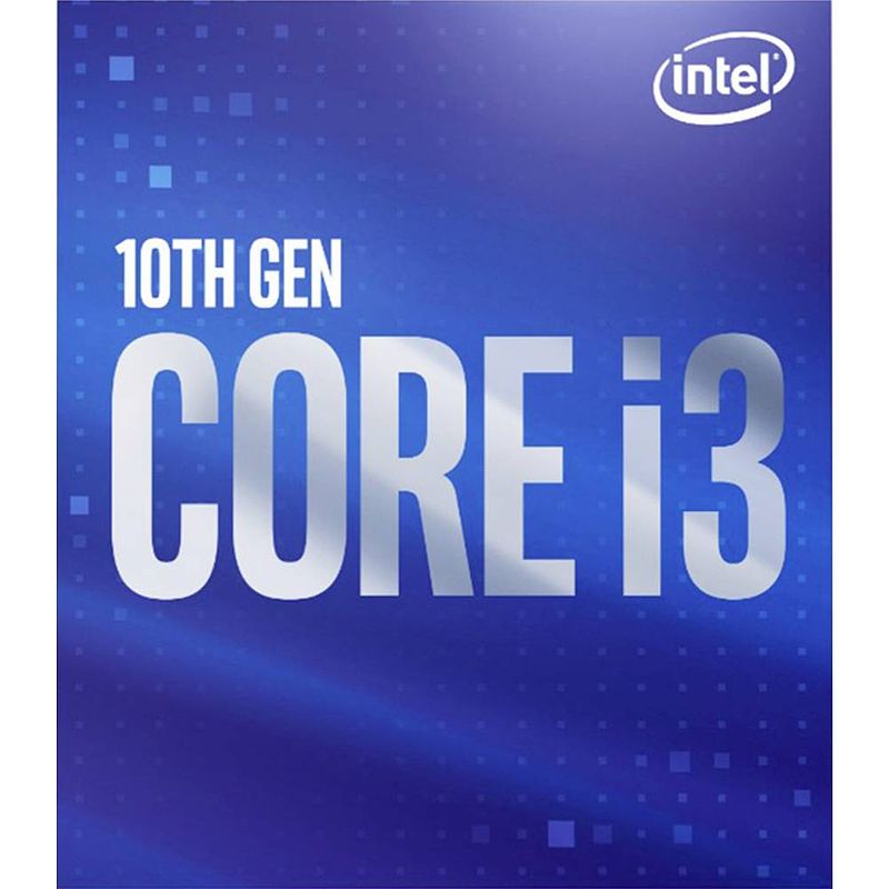 Foto van Intel® core™ i3 i3-10320 4 x 3.8 ghz quad core processor (cpu) boxed socket: intel 1200 65 w