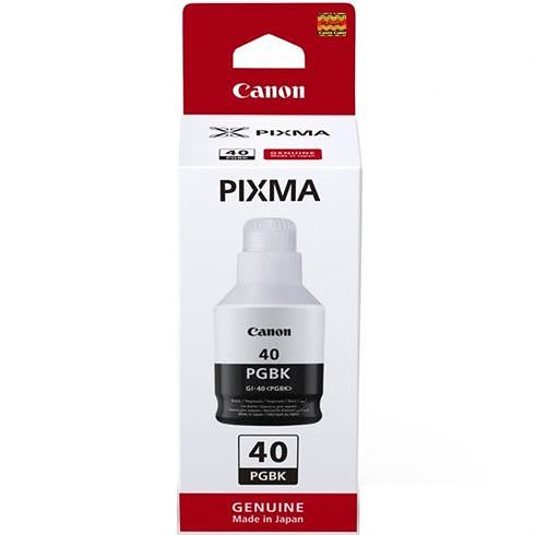 Foto van Canon gi-40 ink bottle black inkt zwart