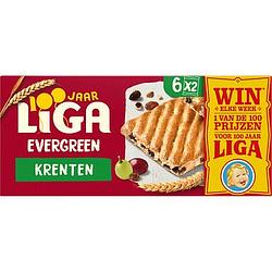 Foto van Liga evergreen koekjes krenten 225g bij jumbo