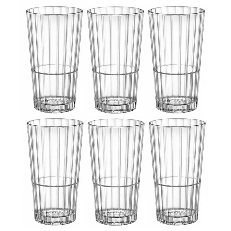 Foto van Bormioli longdrinkglazen oxford - 395 ml - 6 stuks