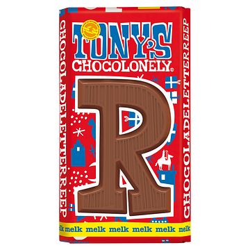 Foto van Tony'ss chocolonely chocoladeletterreep r 180g bij jumbo