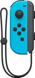 Foto van Nintendo switch joy-con links neon blauw