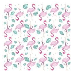 Foto van 40x flamingo thema servetten 33 x 33 cm - feestservetten