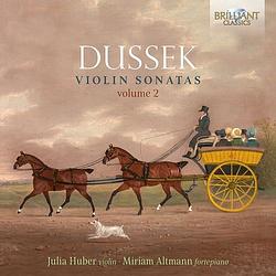 Foto van Dussek: violin sonatas, vol. 2 - cd (5028421965888)