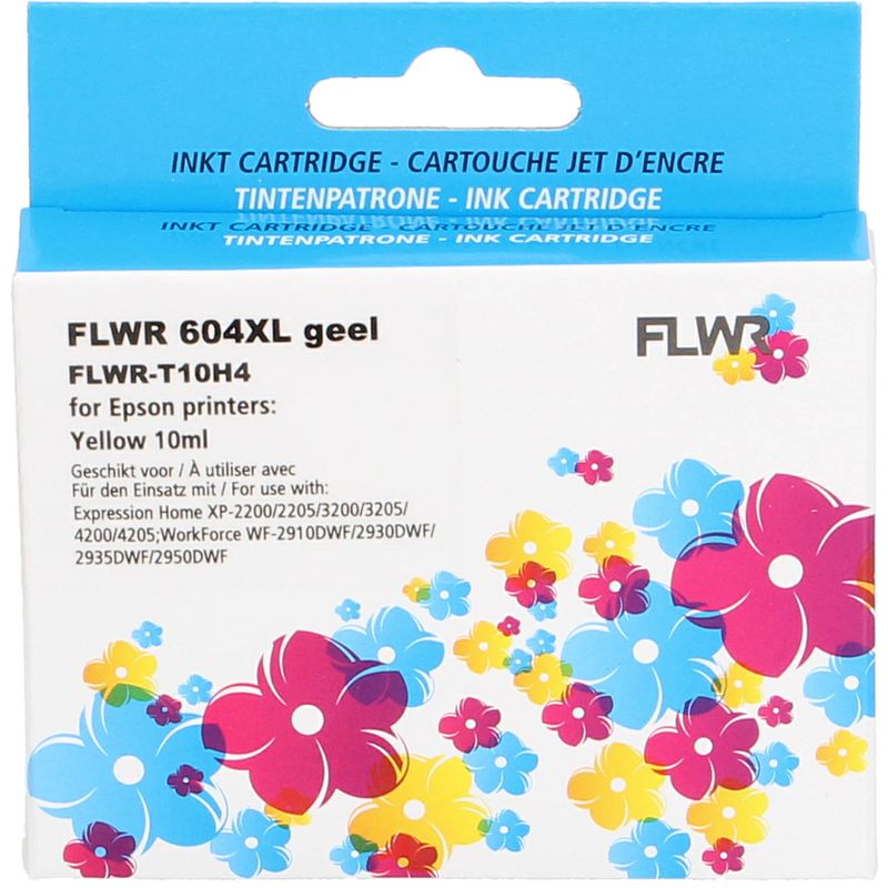 Foto van Flwr epson 604xl geel cartridge