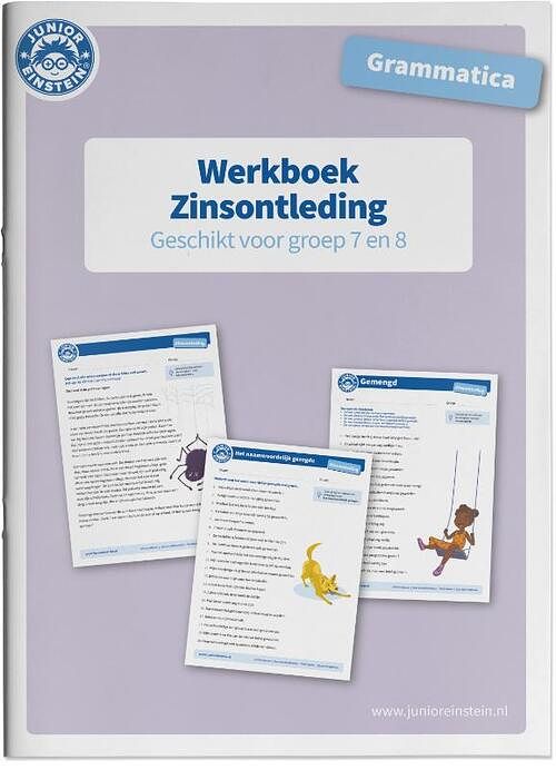 Foto van Werkboek grammatica zinsontleding voor groep 7 en 8 - paperback (9789492265968)