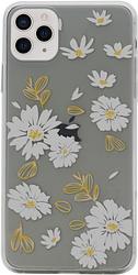 Foto van Bluebuilt daisy gold soft case apple iphone 11 pro back cover transparant