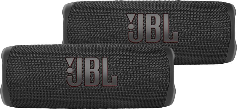 Foto van Jbl flip 6 zwart 2-pack