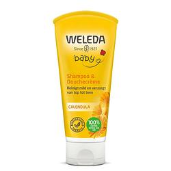 Foto van Weleda calendula - baby shampoo & douchecréme - 200 ml