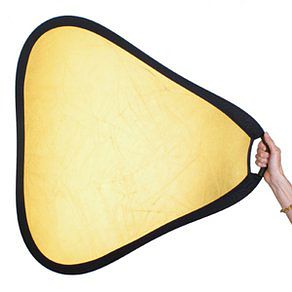 Foto van Studioking grip reflector goud/zilver crggs60 60 cm