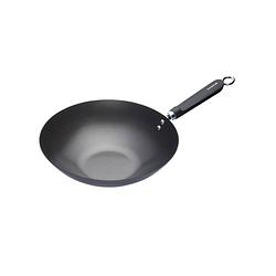 Foto van Kitchencraft wokpan oriental 30 cm aluminium zwart