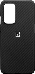 Foto van Oneplus 9 karbon back cover zwart