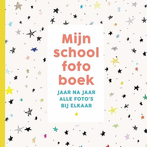 Foto van Mijn schoolfotoboek - witte leeuw - hardcover (9789492901835)